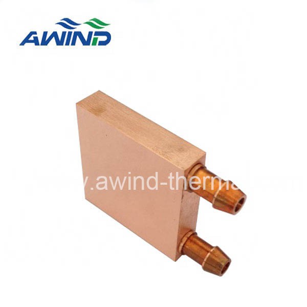 Water Cooling Heat Sink Copper Block